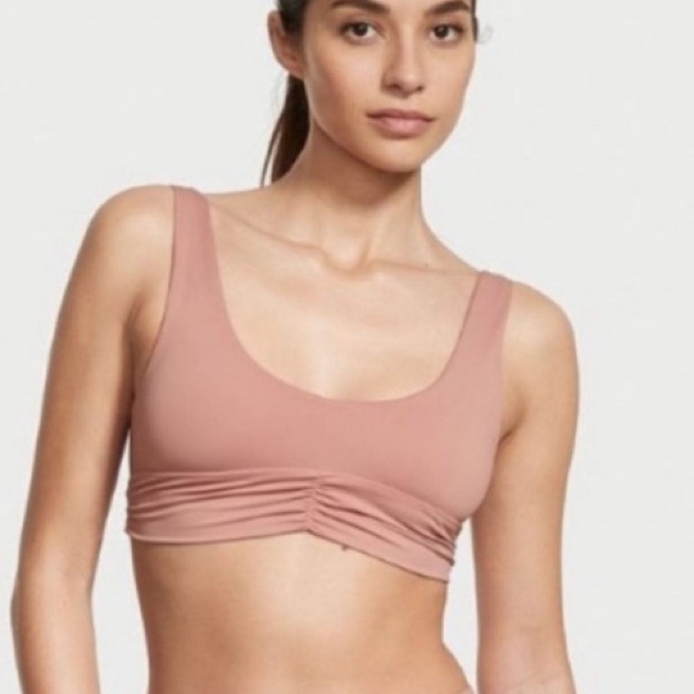 New! Beach Riot Pico Bikini top pink 10661